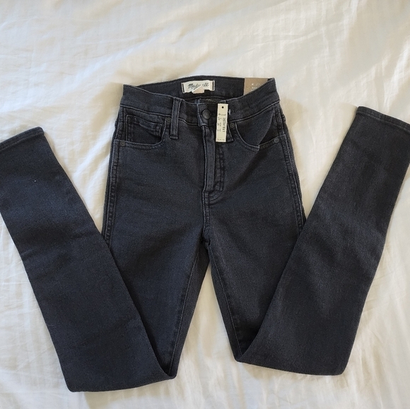 Madewell highrise skinny jeans in starky wash size 23 - Picture 3 of 7